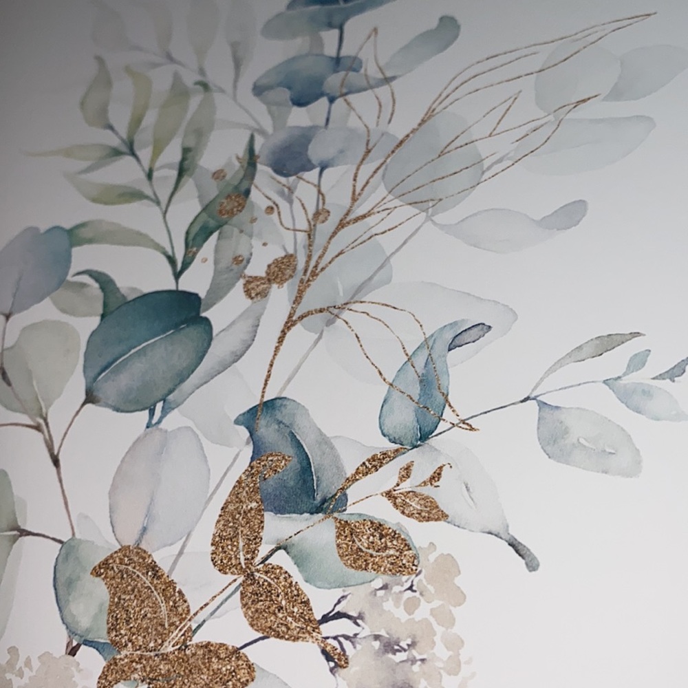 Wall Art Watercolor Botanical Eucalyptus Branch Print Unframed - Picture 9 of 12